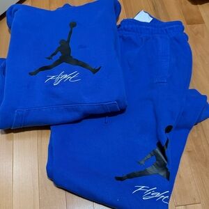 Hoodie and Jogger Set  Jordan Royal Blue
Adult Small